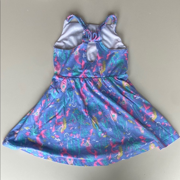 Isaac Mizrahi Mermaid Braided Sleeve Tank Dress - Picture 5 of 6